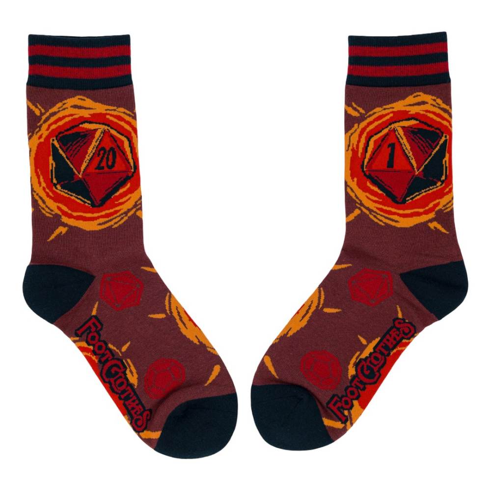Footclothes - Dice of Destiny Socken - Mehrfarben